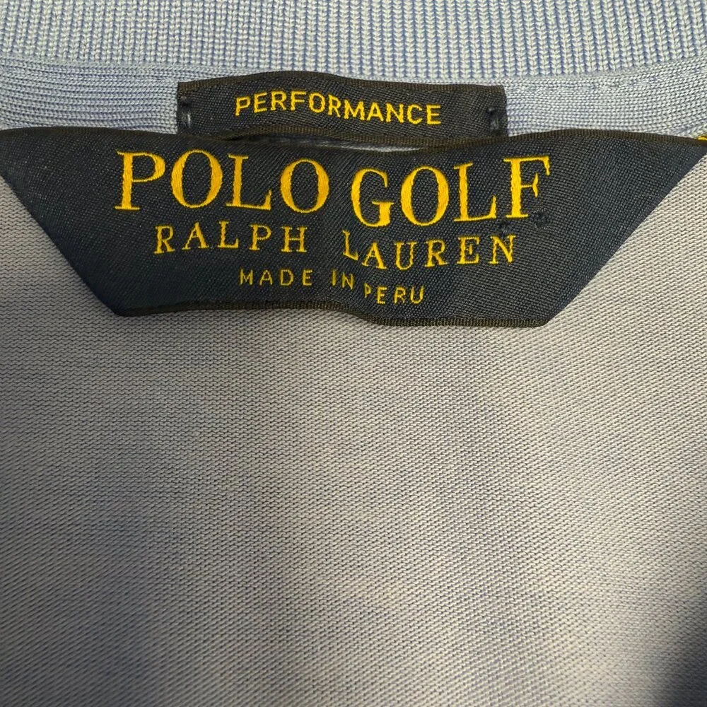 Men's POLO‎ RALPH LAUREN Performance Polo Golf Short Sleeve Pima Shirt | Size XL
